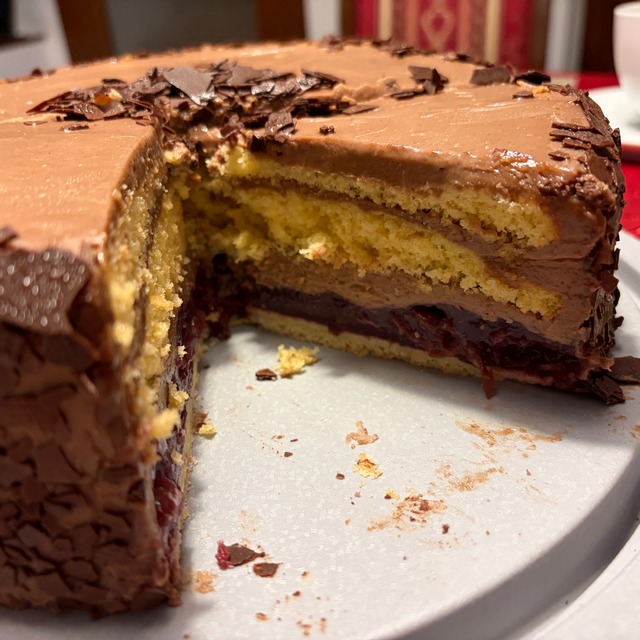 Spekulatius Kirsch Torte 005